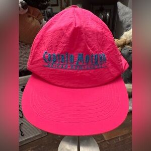 Vintage 1980s neon pink, Captain Morgan’s spiced rum trucker hat NWOT 🩷